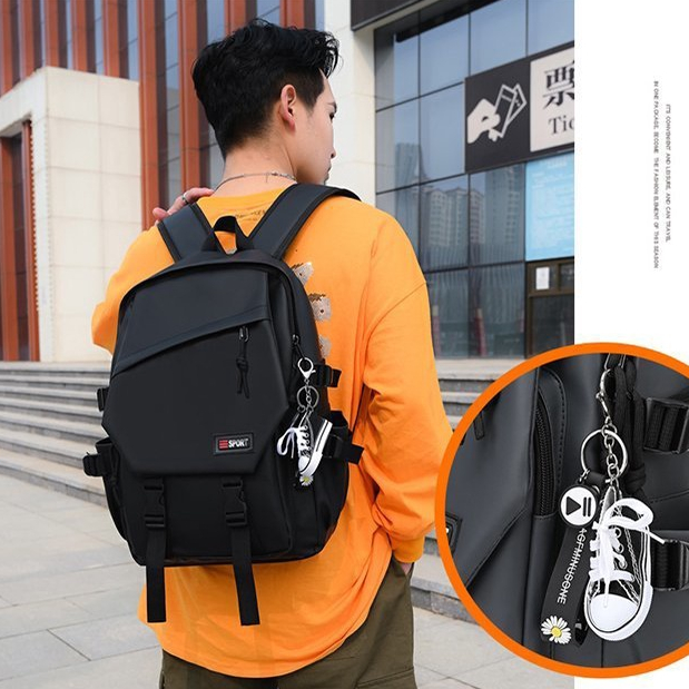 JINRU Balo vải oxford nam nhiều màu Cỡ Lớn Balo Thời Trang 2023 NEW L95S2CV