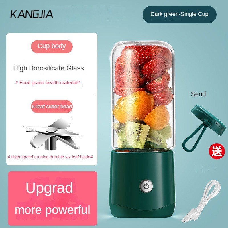 KANGJIA Máy ép trái cây cầm tay Máy ép trái cây gia đình Máy Ép Trái Cây Cầm Tay Máy Làm Sữa Đậu Nành Mini Cốc Ép Trái Cây Nhỏ Gia Dụng Máy Ép Trái Mini