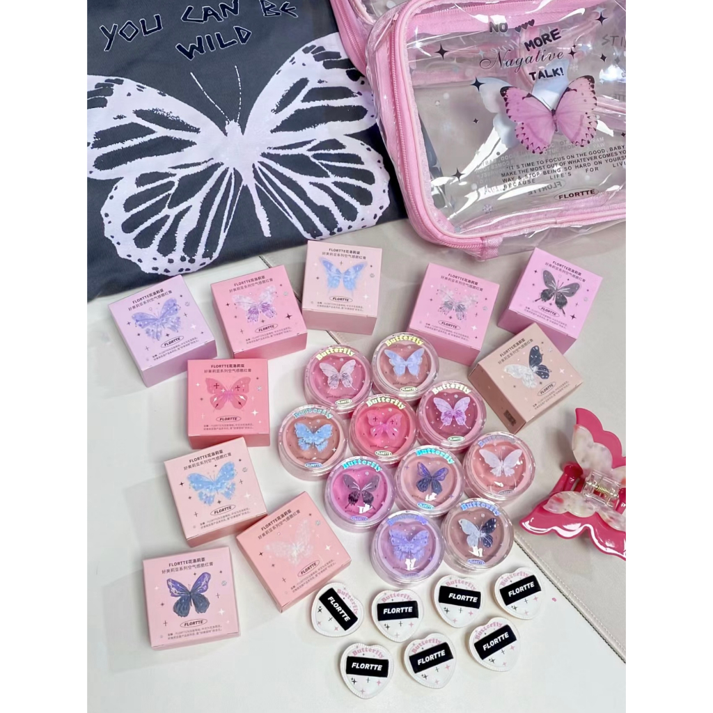 Phấn Má Hồng Flortte Giúp Làm Sáng Da Cao Cấp