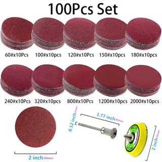 Giấy Nhám Hình Tròn 2 inch 50mm Cho Giấy Nhám Gỗ / Thép