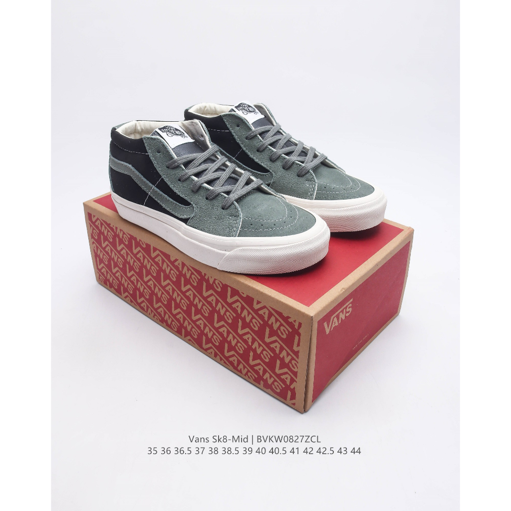 Giày Thể Thao Da Lộn Mềm Thời Trang unisex va & 0ons classic sk8-mid 2545