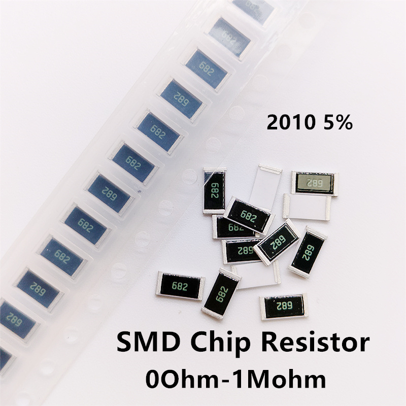 Set 100 Điện Trở smd 2010 5% 0.5w 0r ohm 0.1r 1r 10r 100r 1k 10k 100k 1m 10m Chuyên Dụng