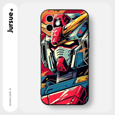 Ốp lưng JURSUE mềm chống bẩn hoạt hình ngầu nam Cho iPhone 17 16 15 14 13 12 11 PRO MAX SE 2020 X XR XS ip 8 7 Plus Y4227