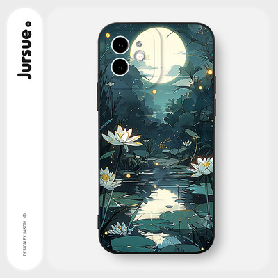 Ốp lưng JURSUE mềm chống sốc hình dễ thương đẹp Cho iPhone 17 16 15 14 13 12 11 PRO MAX SE 2020 X XR XS ip 8 7 Plus Y4187