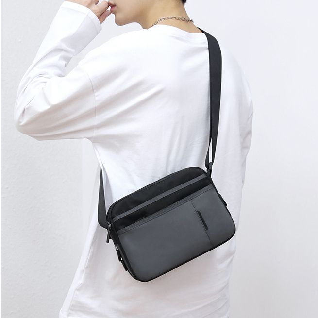 JINRU  túi đeo chéo nam to túi nam thời trang 2023 NEW  Beautiful Trendy Hàn Quốc Cái mới K92U025 37Z230910