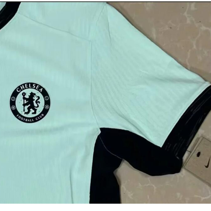 Áo Bóng Đá Màu Xanh Lá Nhạt Số 23 / 24 chelsea Đội Tuyển chelsea