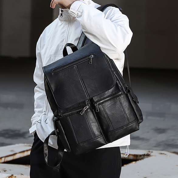 MZY Balo Da Backpack Unisex Chống Nước 2023 NEW K96T0ET