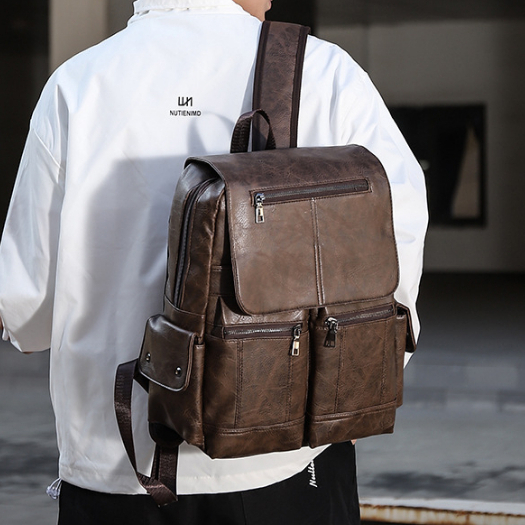 MZY Balo Da Backpack Unisex Chống Nước 2023 NEW K96T0ET