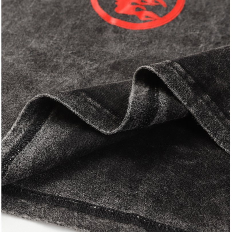 Áo Thun Tay Ngắn In Hình Bộ Xương Đầu Lâu hellstar hell star wash Cá Tính Phong Cách Đường Phố Mới unisex