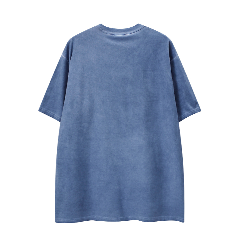 Áo Thun Tay Ngắn In Họa Tiết Kim Cương Sáng Bóng Phong Cách Đường Phố unisex