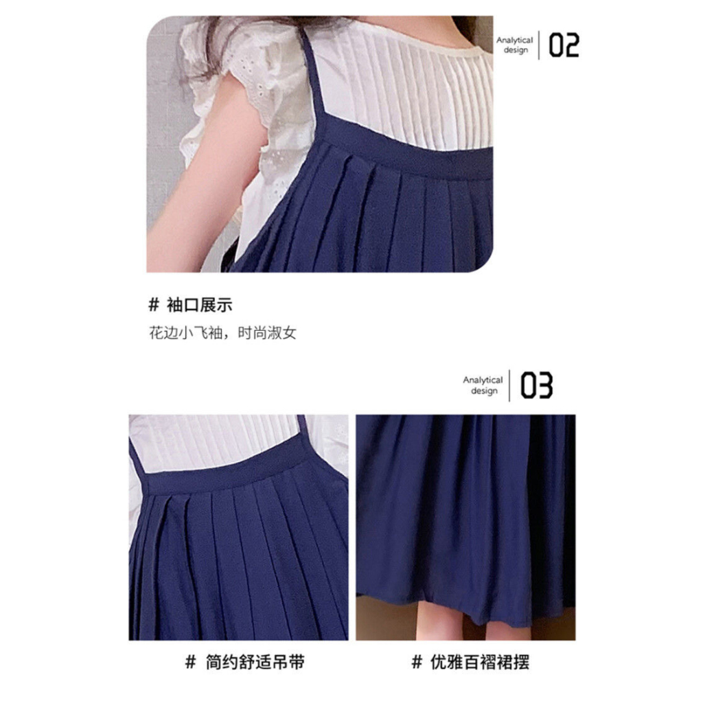 Áo Sơ Mi Trắng Phong Cách Thời Trang Mới 2023 Cho Bé Gái