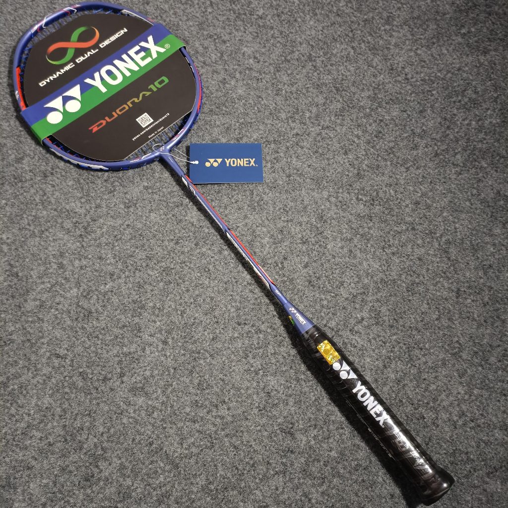 【YONEX】Vợt cầu lông YONEX DUORA 10 LCW vợt cầu lông sợi carbon 4UG5（Túi cầu lông+string+keo tay）