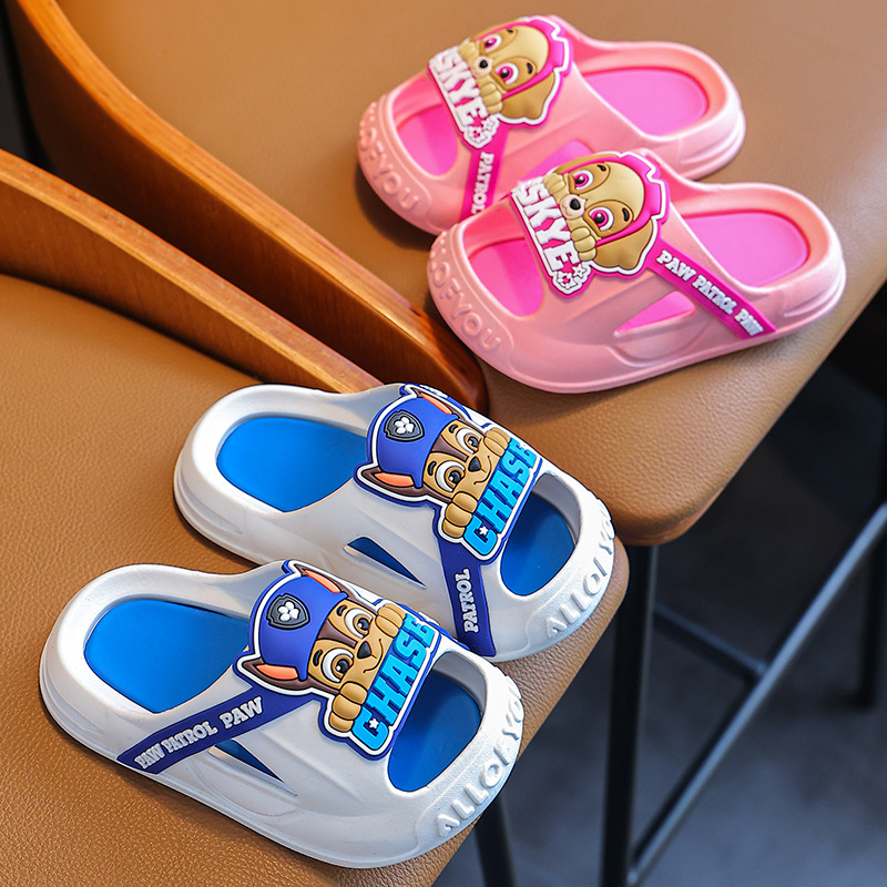 Suge Dép Mềm Mại Thoải Mái Chống Trượt Hình Paw Patrol Đáng Yêu Mùa Hè Cho Trẻ Em