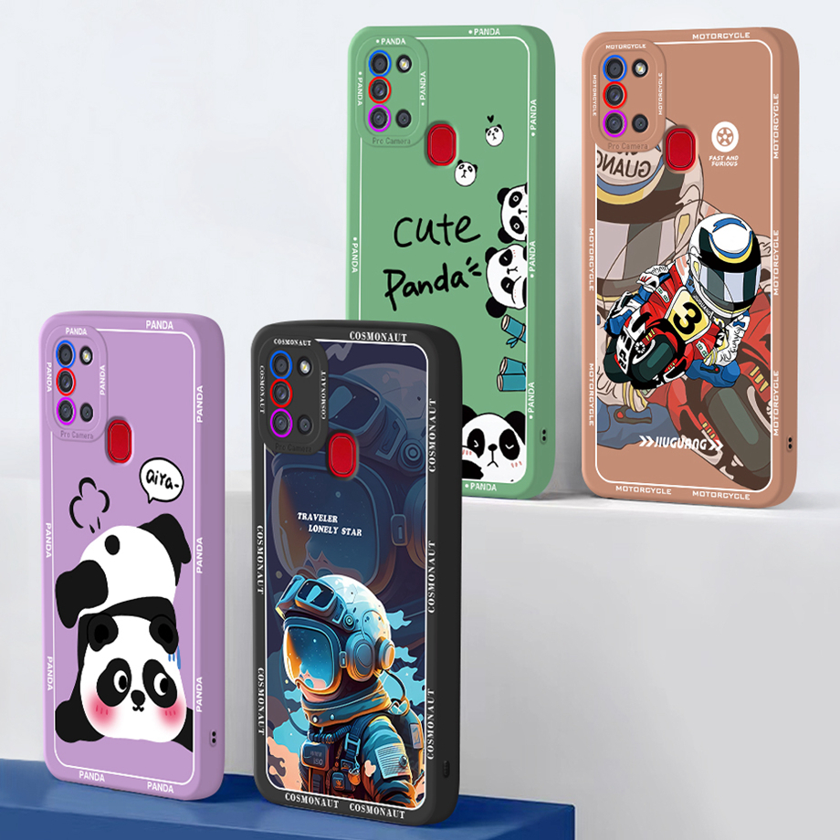 Ốp Điện Thoại tpu Mềm Chống Sốc In Họa Tiết Thời Trang Dành Cho samsung galaxy a21s