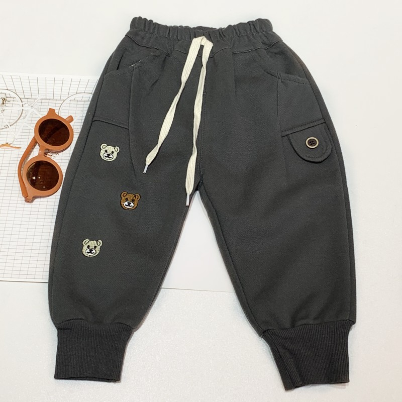 Quần Thể Thao Màu Trơn Thời Trang Năng Động Cho Bé Trai