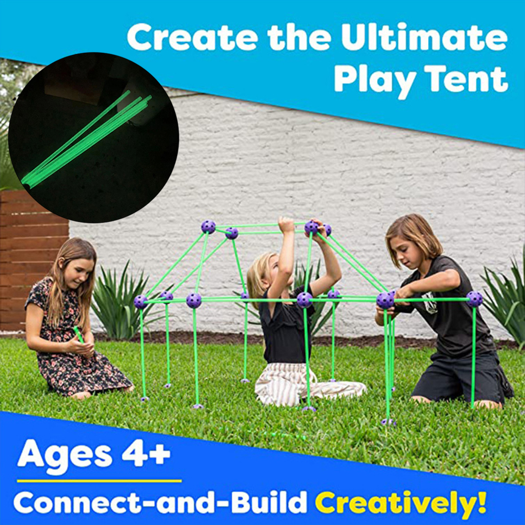 Bộ đồ chơi xây dựng pháo đài 87 mảnh cho trẻ em