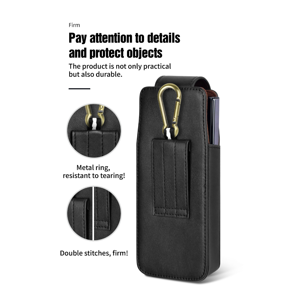 Puloka Túi Da Đựng Điện Thoại samsung galaxy z fold 5 / 4 / 3 / 2