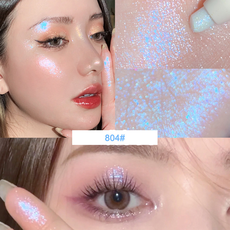 Bút Con Tằm Lười Thỏi Bắt Sáng Phấn Mắt Lấp Lánh Không Thấm Nước Làm Sáng Trang Điểm Mắt