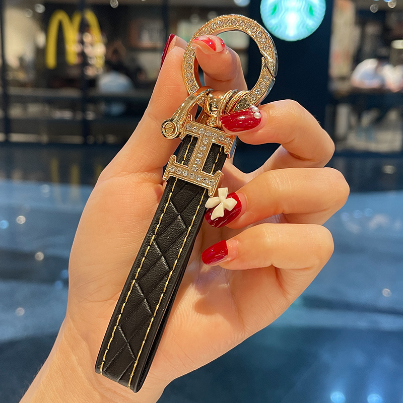 Thời Trang Vỏ Bọc Chìa Khóa Xe Hơi Đính Kim Cương Đơn Giản Sáng Tạo