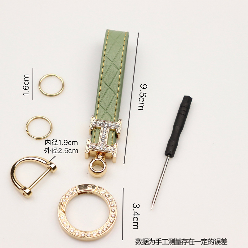 Thời Trang Vỏ Bọc Chìa Khóa Xe Hơi Đính Kim Cương Đơn Giản Sáng Tạo