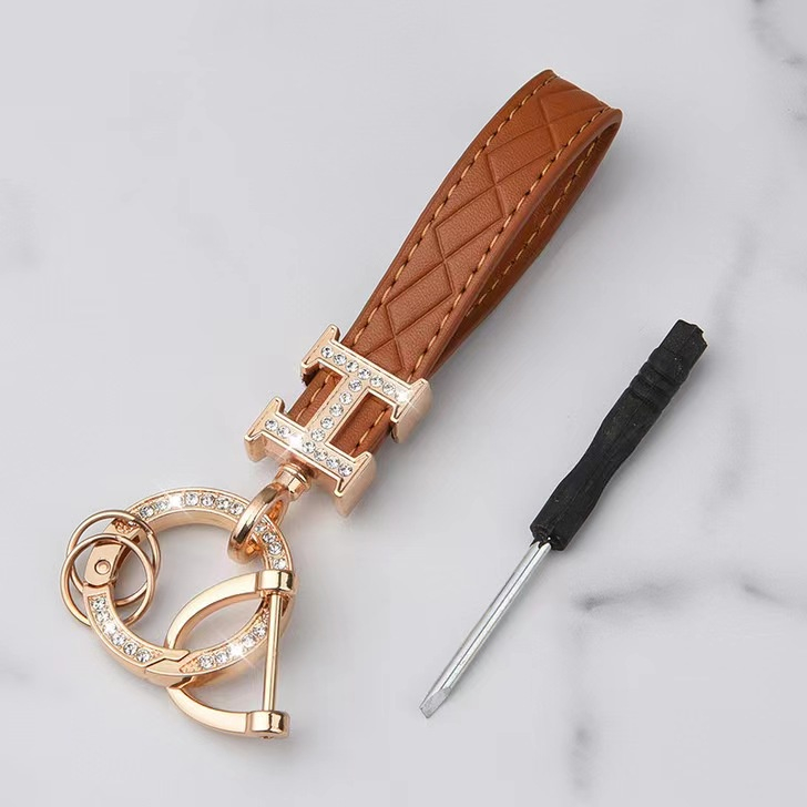 Thời Trang Vỏ Bọc Chìa Khóa Xe Hơi Đính Kim Cương Đơn Giản Sáng Tạo