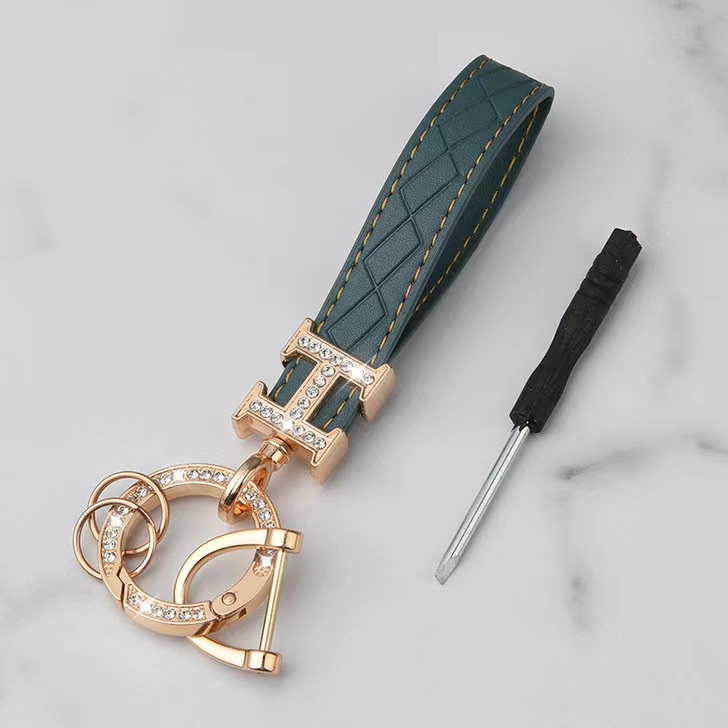 Thời Trang Vỏ Bọc Chìa Khóa Xe Hơi Đính Kim Cương Đơn Giản Sáng Tạo