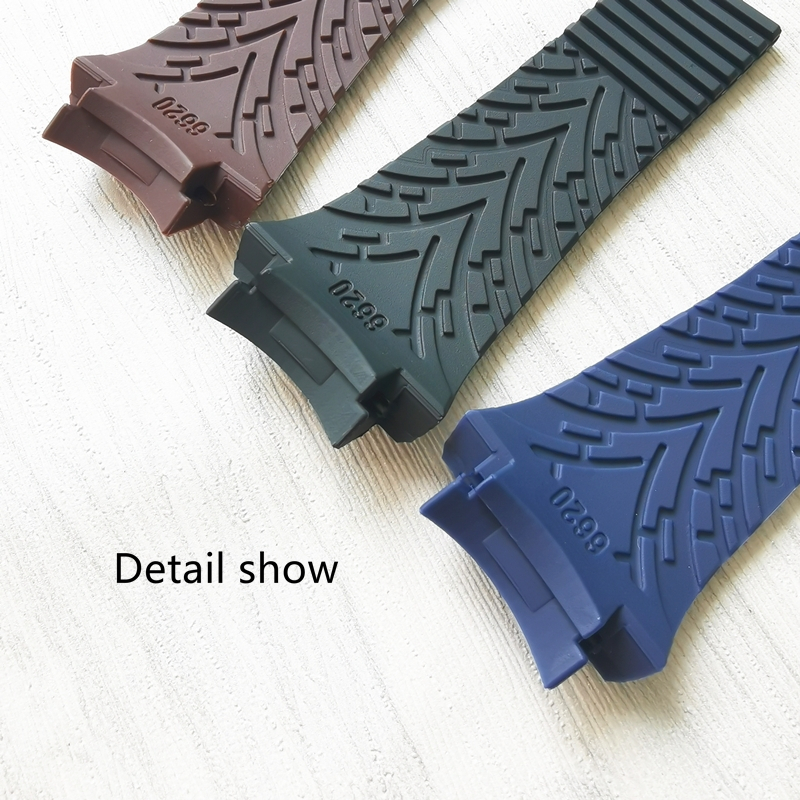 Phù Hợp Dây Đeo Silicon Cao Su Cho Đồng Hồ porsche p6360