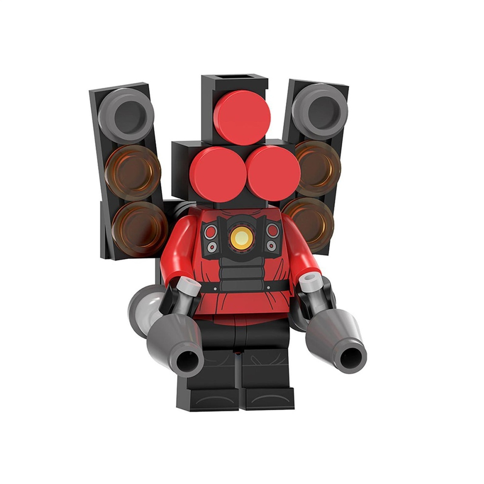 Mini Skibidi Bộ Đồ Chơi Mô Hình Lego Người Máy Quay titan / tv man diy