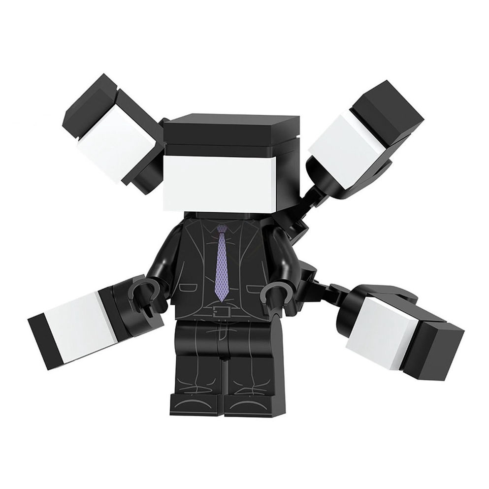 Mini Skibidi Bộ Đồ Chơi Mô Hình Lego Người Máy Quay titan / tv man diy