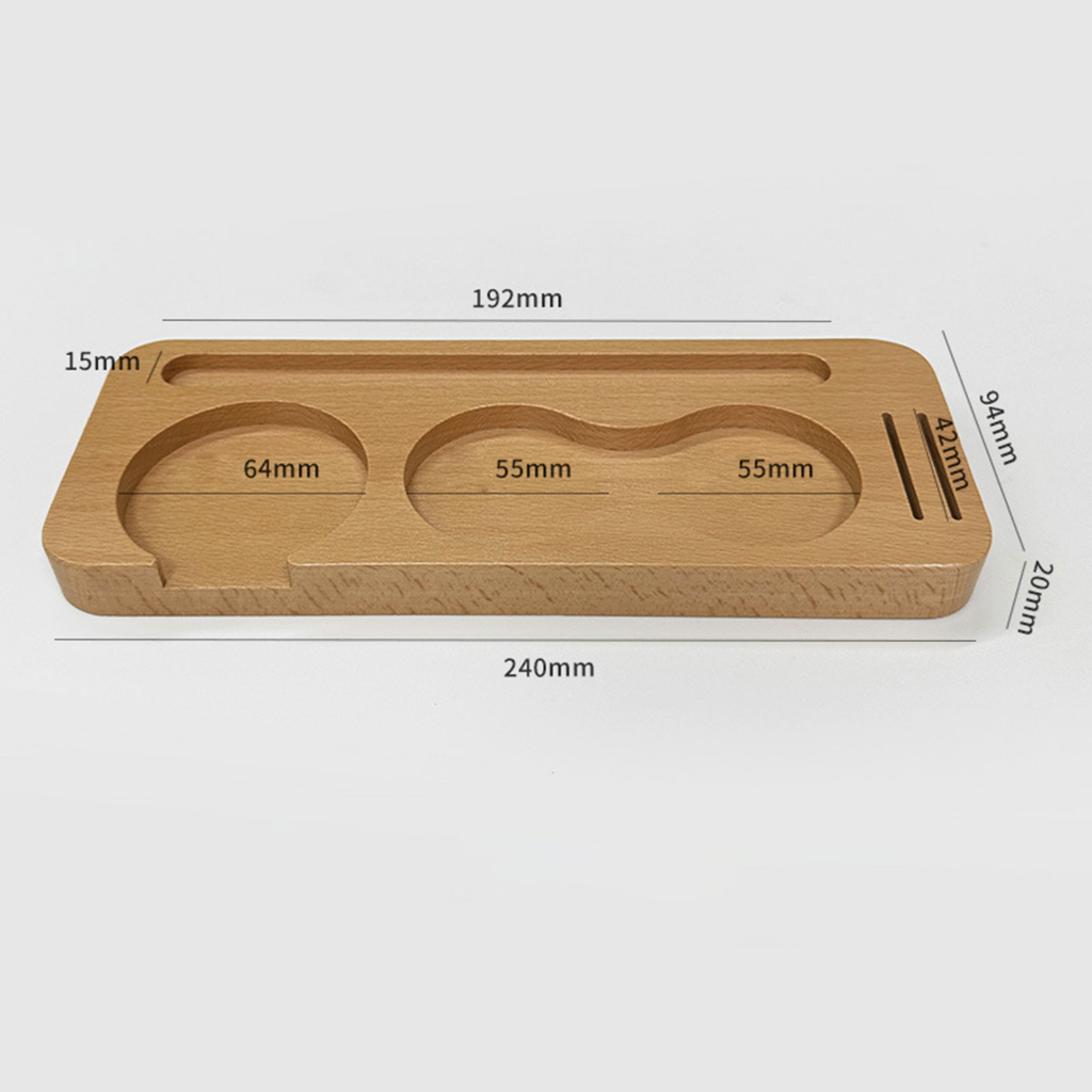 Shamjina Coffee Tamper Station Stand Hỗ trợ Giá đỡ cơ sở cho Bar Shop Worktop Cafe