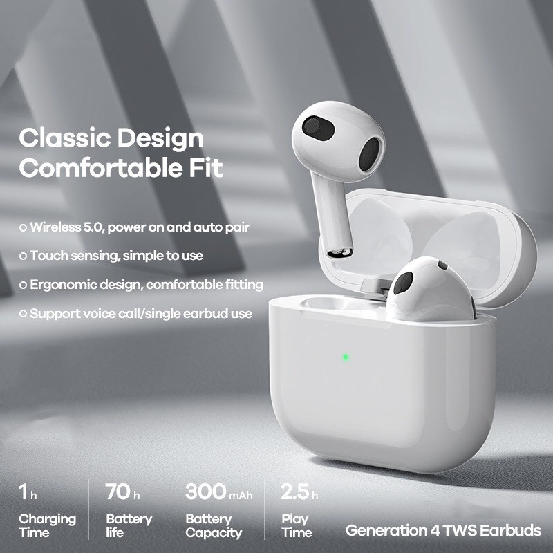 Lookhans Tai Nghe Không Dây bluetooth 5.3 pro 6s Kèm Mic Phù Hợp Cho android