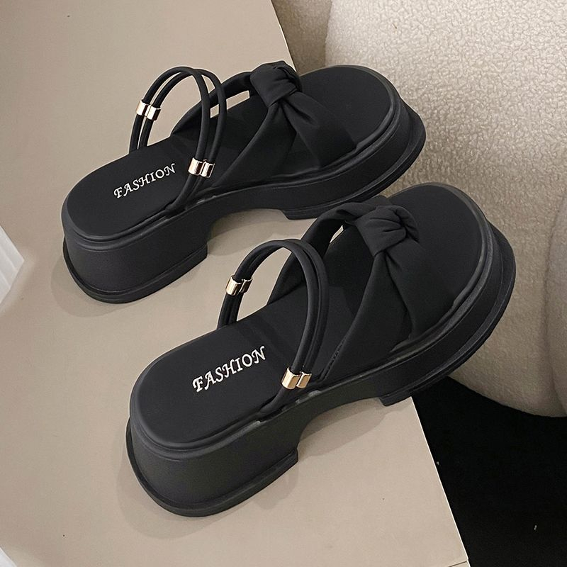 NOVA  dép sandal nữ dép bánh mì nữ dép bánh mì Chống Trượt 2023 NEW 080423   Đẹp Phong cách Phong cách Korean Style B26G0DR 37Z230910
