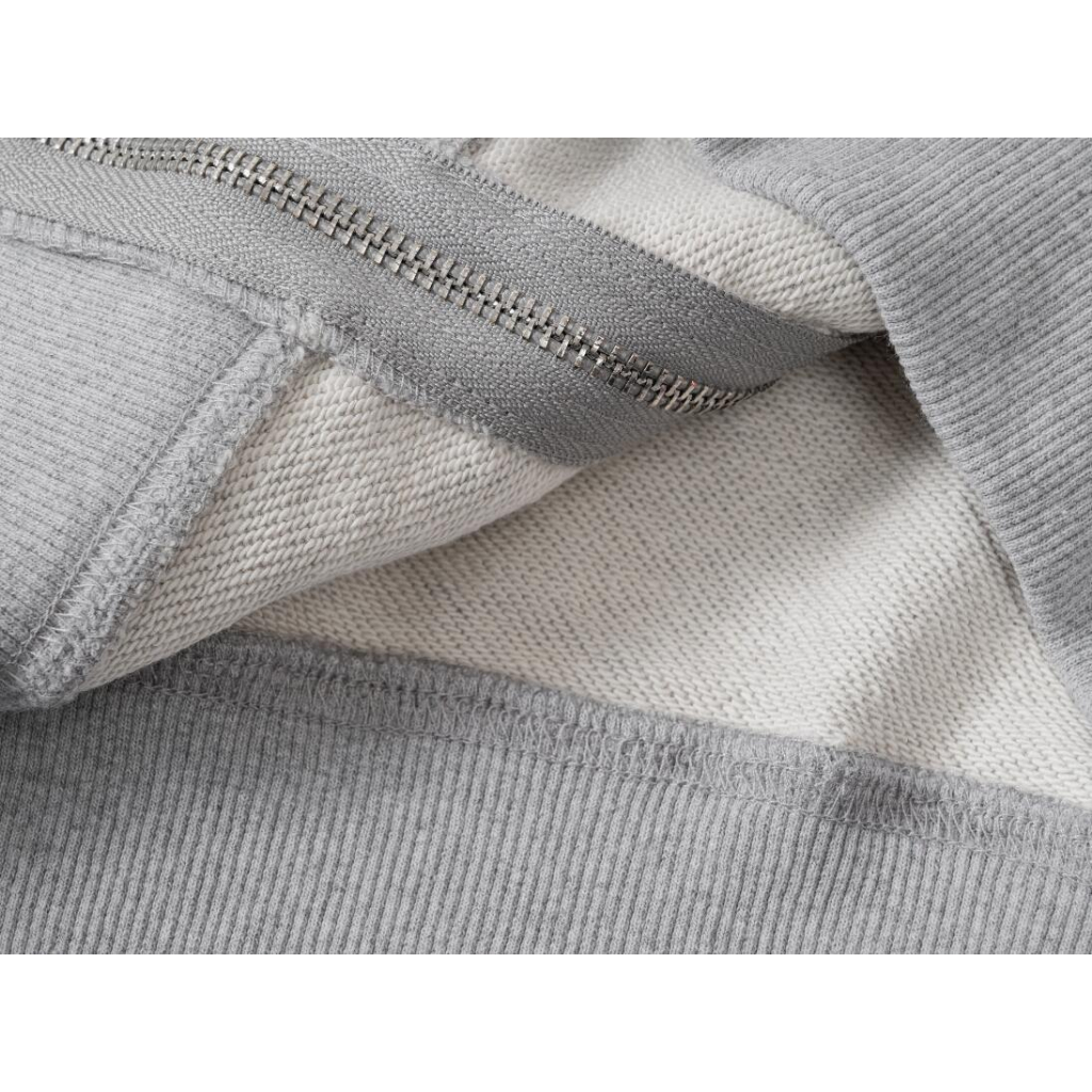 Áo Khoác hoodie Có Khóa Kéo Thêu Hình Trái Tim Mới Cho Nam Nữ