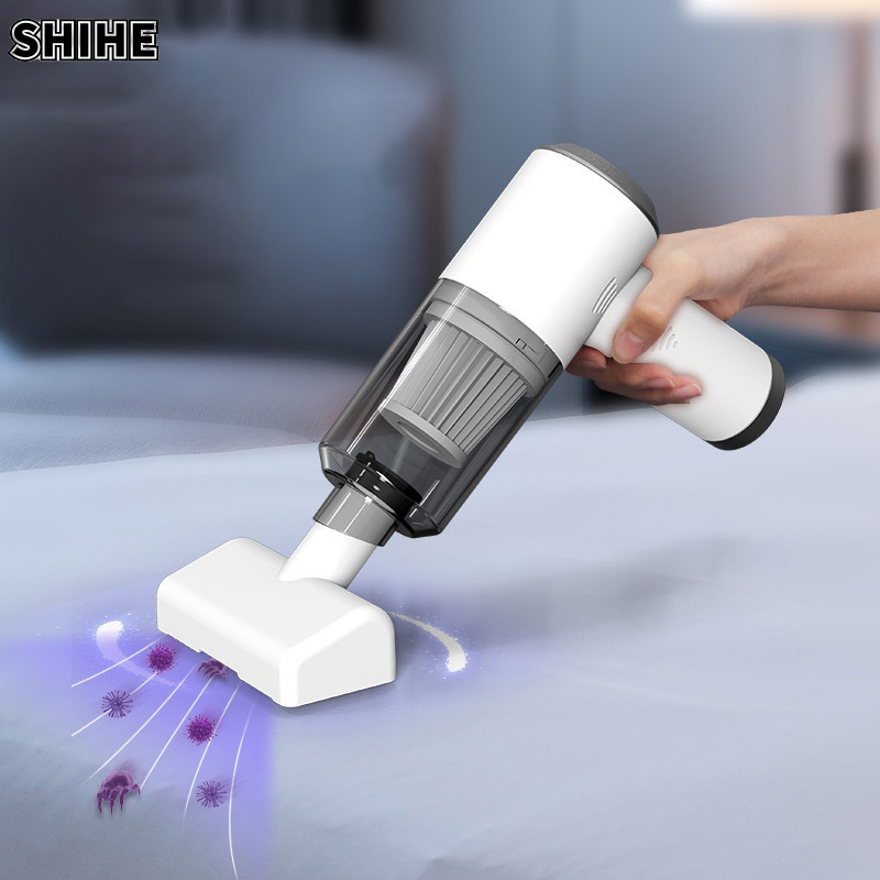 SHIHE mite cụ loại bỏ máy hút bụi hộ gia đình cầm tay không dây xách tay công suất cao loại bỏ bụi xe