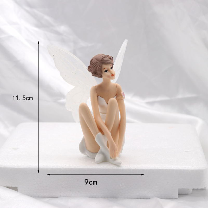Set 3 Mô Hình Đồ Chơi Nhân Vật disney peter pan tinker bell elf Bằng pvc