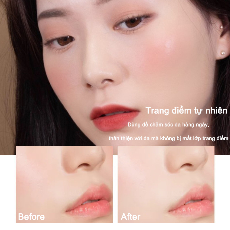 LANGIN Nhật Bản Phấn phủ 10g để kiểm soát dầu và làm sáng