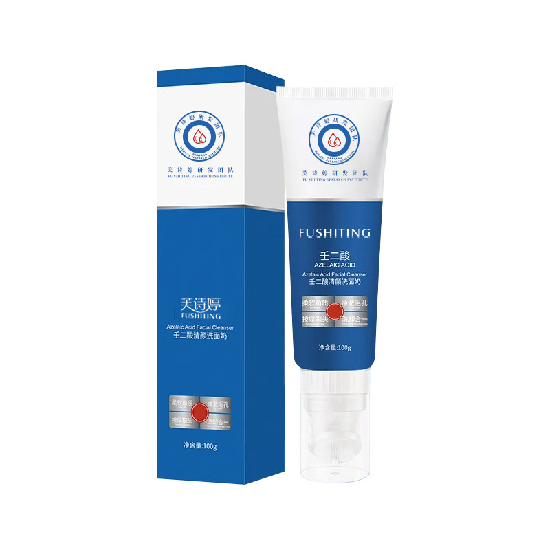 Sữa rửa mặt FUSHITING Azelaic Acid 100g thích hợp cho da mụn