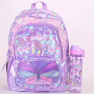 Smiggle Bướm Ba Lô Cổ Điển Cho Trẻ Tiểu Học
