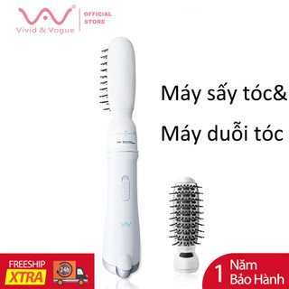 Máy sấy duỗi tóc VIVID VOGUE ion âm 2 trong 1