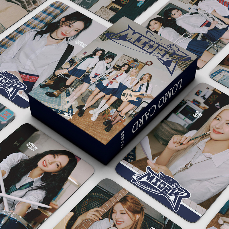 ITZY Card Set 54 Tấm Thẻ Ảnh CAKE Kpop Lomo Card Hình Nhóm Nhạc