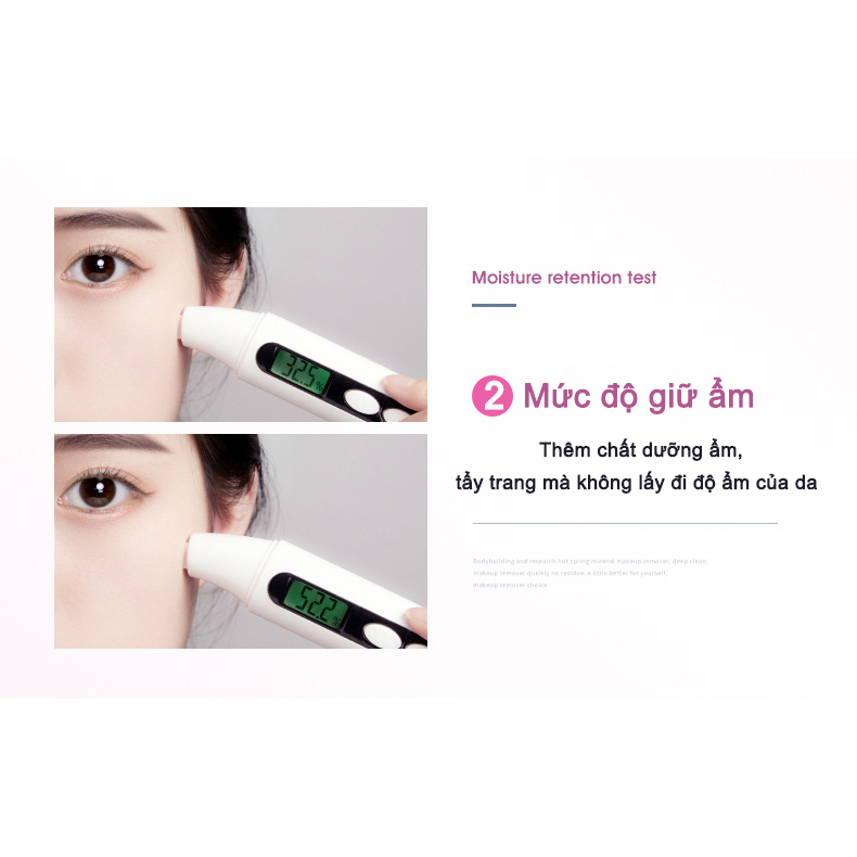 Nước tẩy trang MAYCREATE 300ml tẩy trang nhẹ nhàng phù hợp với làn da nhạy cảm