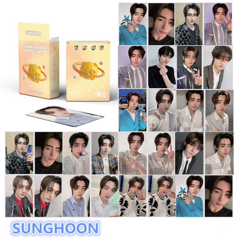 ENHYPEN Card Set 50 Tấm Thẻ Ảnh Kpop Laser Lomo Card Hình Nhóm Nhạc