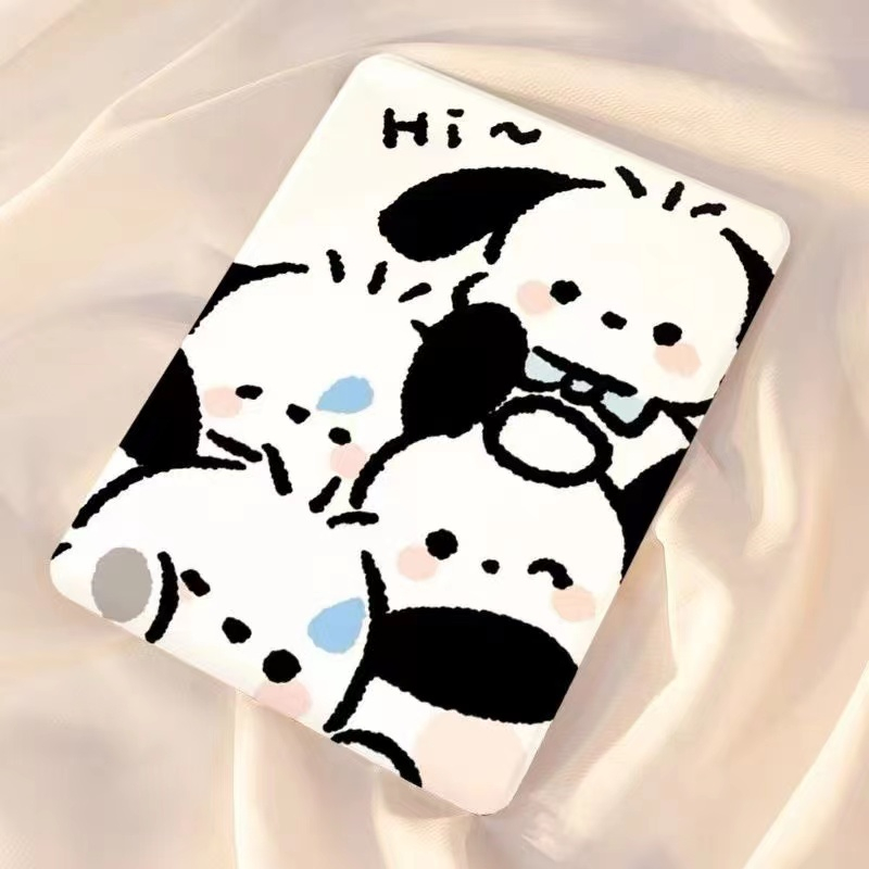 Bao Da Máy Tính Bảng Họa Tiết Chú Chó Hoạt Hình anime Cho ipad 34cm ipad mini123456 Ốp Điện Thoại Chống Bụi Bảo Vệ Cho Iphone