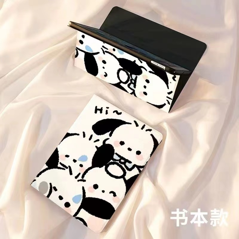 Bao Da Máy Tính Bảng Họa Tiết Chú Chó Hoạt Hình anime Cho ipad 34cm ipad mini123456 Ốp Điện Thoại Chống Bụi Bảo Vệ Cho Iphone