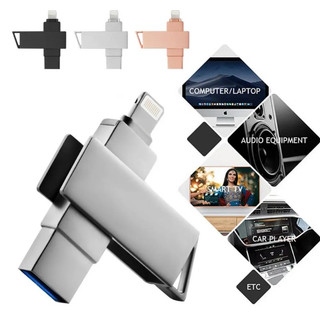 Ổ Đĩa flash usb 3.0 128gb 1 / 2tb 2 Trong 1 Cho android iphone 14 pro max