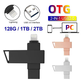 Ổ Đĩa flash usb 3.0 128gb 1 / 2tb 2 Trong 1 Cho android iphone 14 pro max