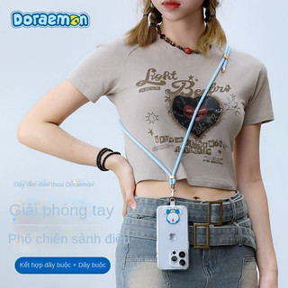 Doraemon Dây Đeo Cổ Gắn Điện Thoại Tiện Lợi Dễ Sử Dụng