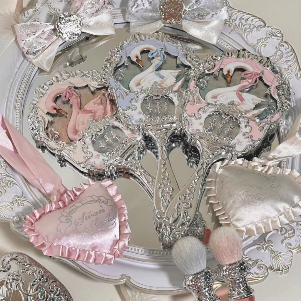 FLOWER KNOWS Hand Mirror Gương Cầm Tay Hoa