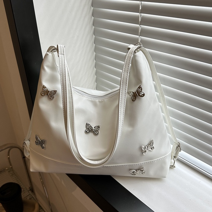 REVIVO Màu bạc túi xách nữ túi đeo chéo 2023NEW Bướm Fashion Korean GDJ2392YE0 38Z230922