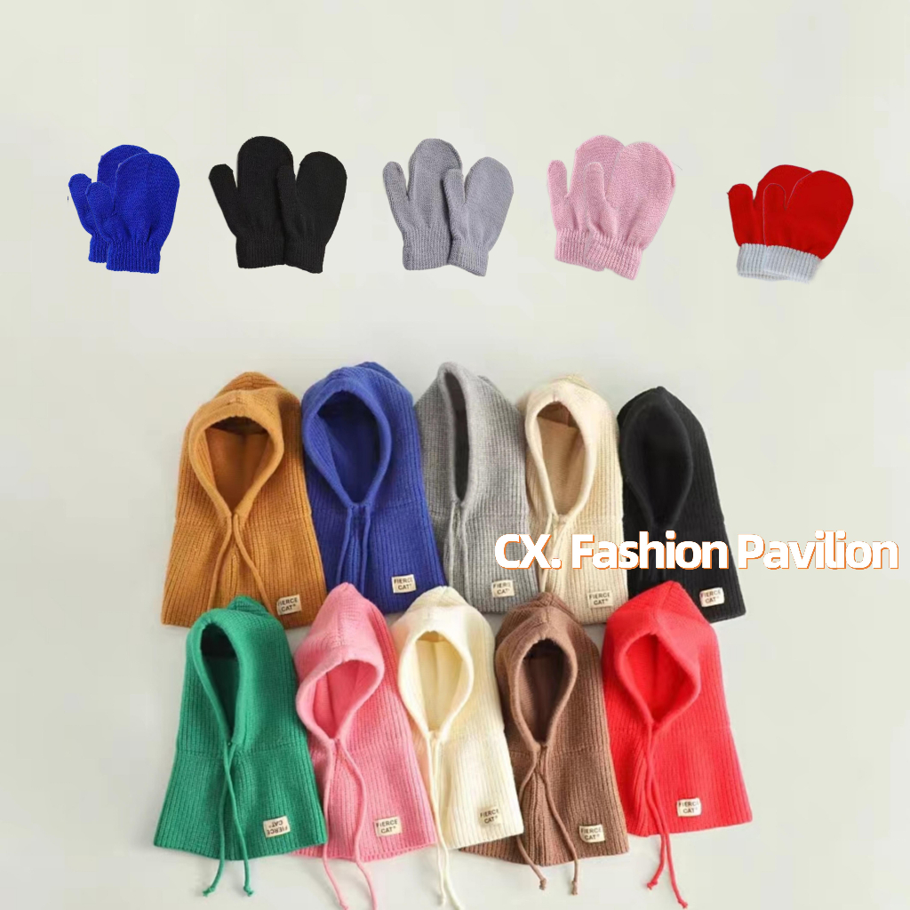 Set Áo Len Dây Rút Màu Kẹo Ngọt Thời Trang Hàn Quốc Cho Bé